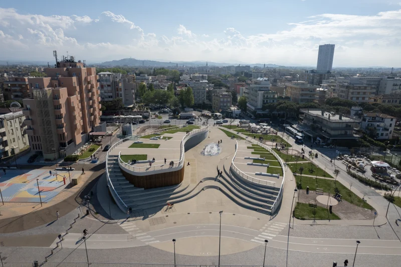 Piazzale Kennedy e Spazi Pubblici sul Lungomare di Rimini