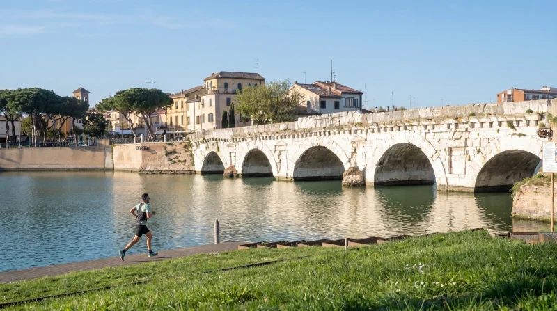 Corsa al Ponte Tiberio con Borgo San Giuliano a Rimini