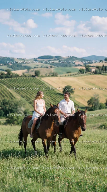 Passeggiata a Cavallo tra i Vigneti dell’Entroterra Romagnolo vicino a Rimini