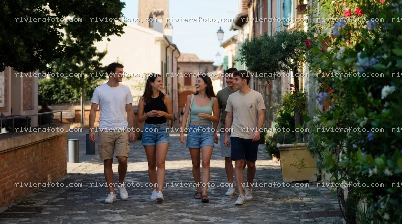 Passeggiata nel centro storico dell’entroterra della Riviera Romagnola