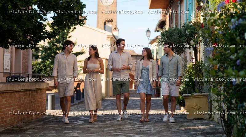 Passeggiata Estiva nel Borgo Storico di Santarcangelo di Romagna