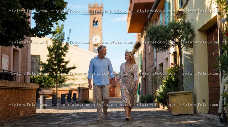 Passeggiata nel borgo storico di Santarcangelo di Romagna, nell’entroterra della Riviera Romagnola