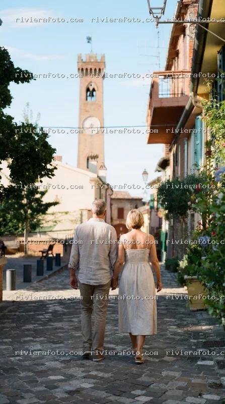 Passeggiata storica nel centro di Santarcangelo di Romagna