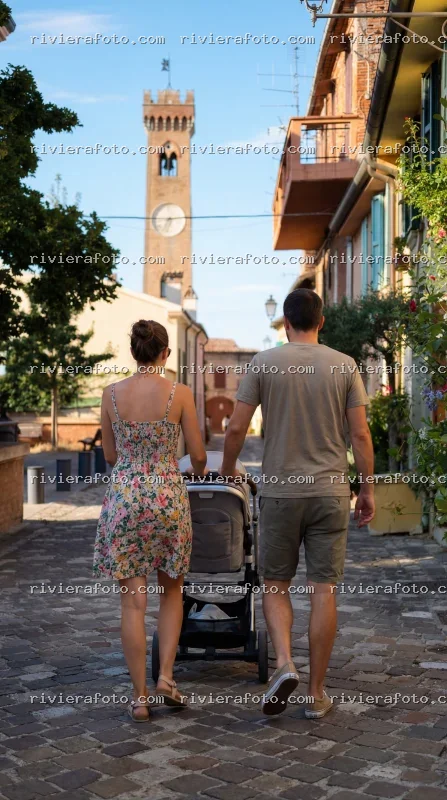 Passeggiata nel borgo storico di Santarcangelo di Romagna