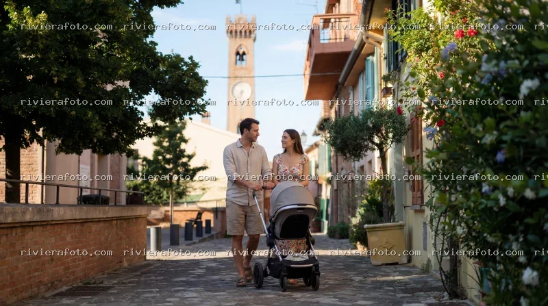 Passeggiata in famiglia nel centro storico di Santarcangelo di Romagna