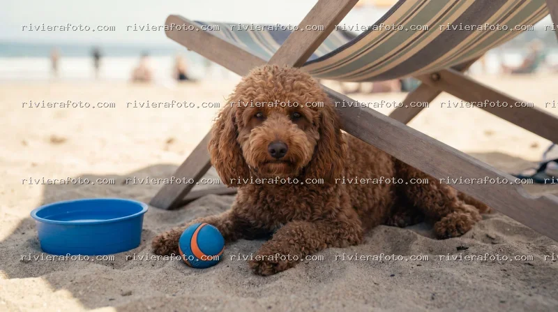 Relax in spiaggia a Rimini sulla Riviera Romagnola con un fedele amico