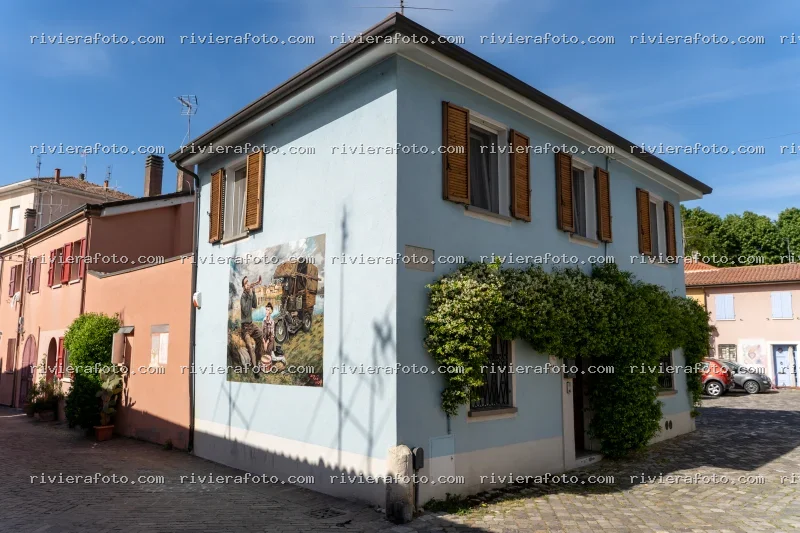 Murales nel Borgo San Giuliano a Rimini
