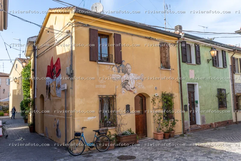 Case dipinte e murales nel Borgo San Giuliano a Rimini