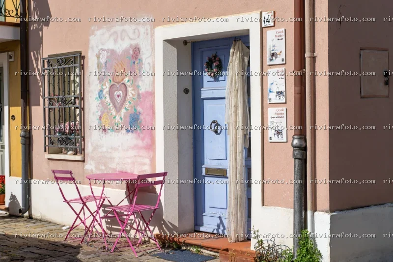 Angolo Caratteristico in un Borgo della Riviera Romagnola
