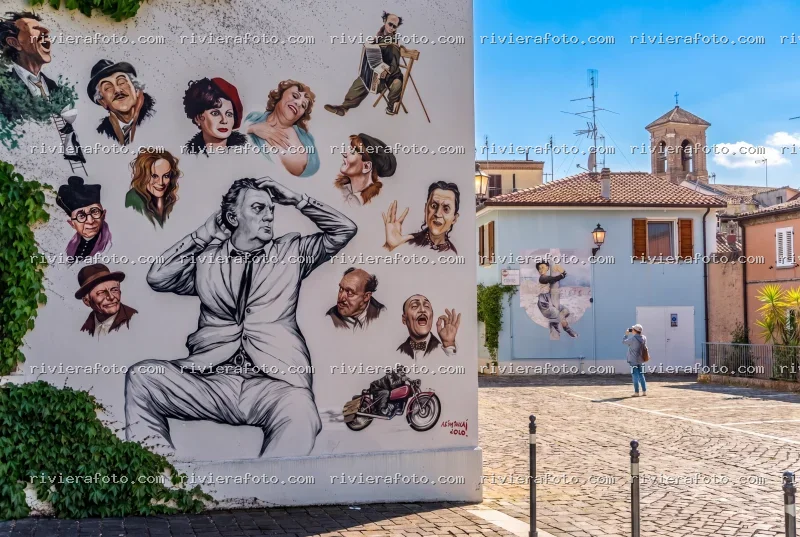 Murales artistici nel Centro Storico di Rimini