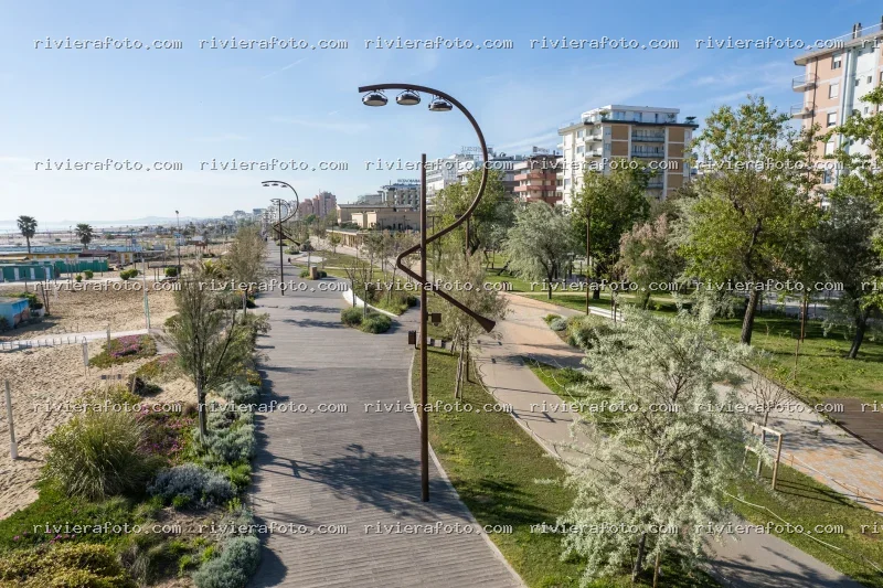 Lungomare e Parco del Mare a Rimini