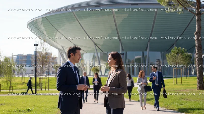 Incontro d’affari al Palacongressi di Rimini