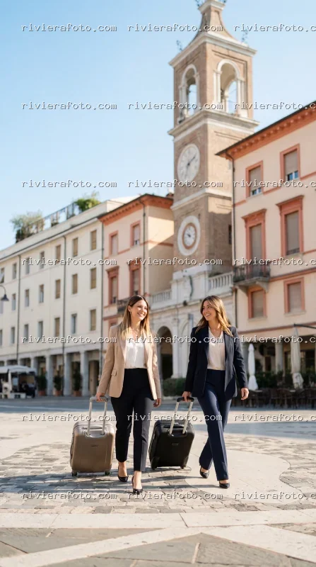 Passeggiata nel Centro Storico di Rimini con la Torre dell’Orologio