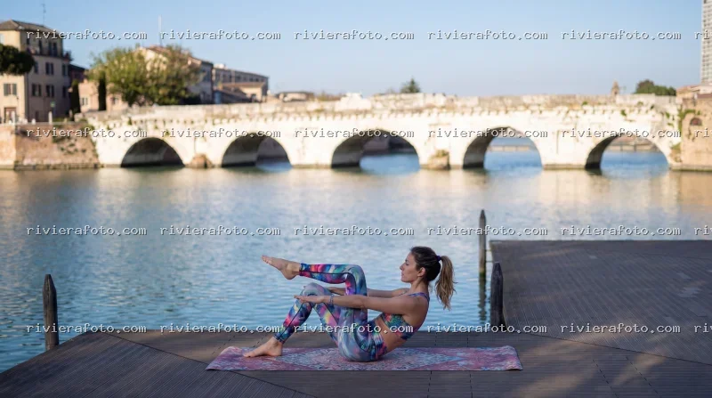 Yoga e relax al Ponte di Tiberio, Rimini