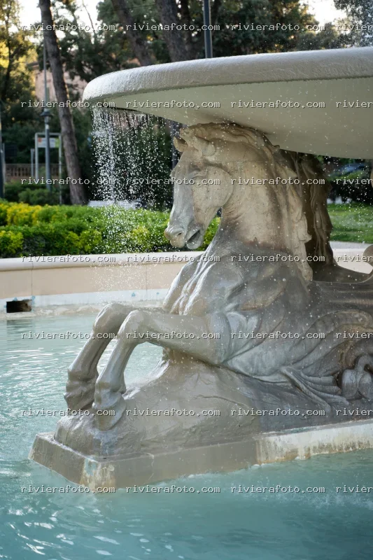 Fontana dei Quattro Cavalli – Parco Fellini, Rimini