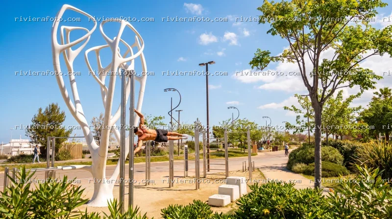 Area Fitness e Relax sul Lungomare di Rimini nella Riviera Romagnola