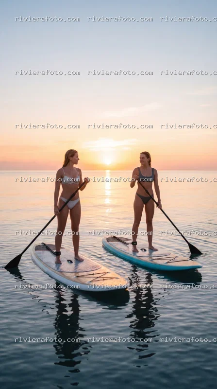 Alba in Stand-Up Paddle sulla Riviera Romagnola a Rimini