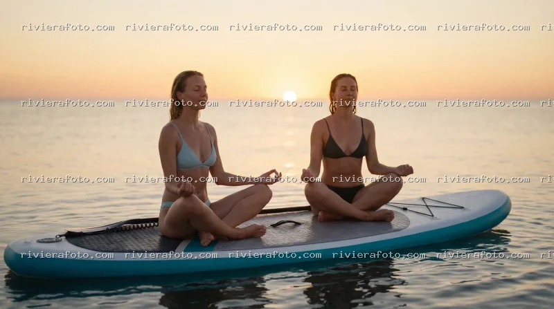 Yoga e SUP all’alba sulla Riviera Romagnola a Rimini