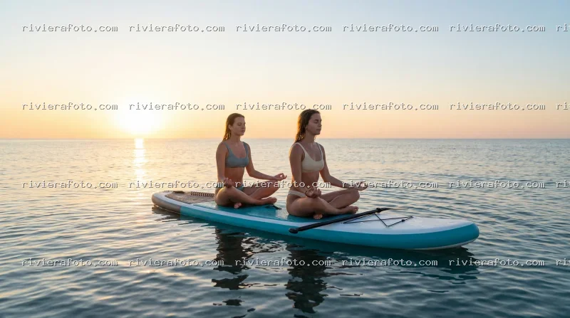 Yoga su SUP all’alba in Riviera, a Rimini