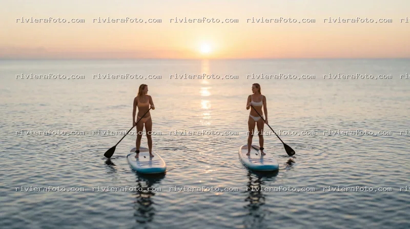 Stand Up Paddle all’alba sulla Riviera Romagnola