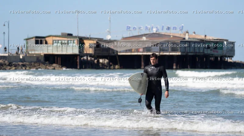Surfer al Rockisland di Rimini