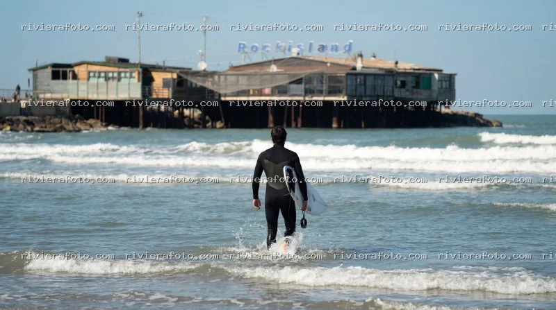 Surfer al Rockisland di Rimini