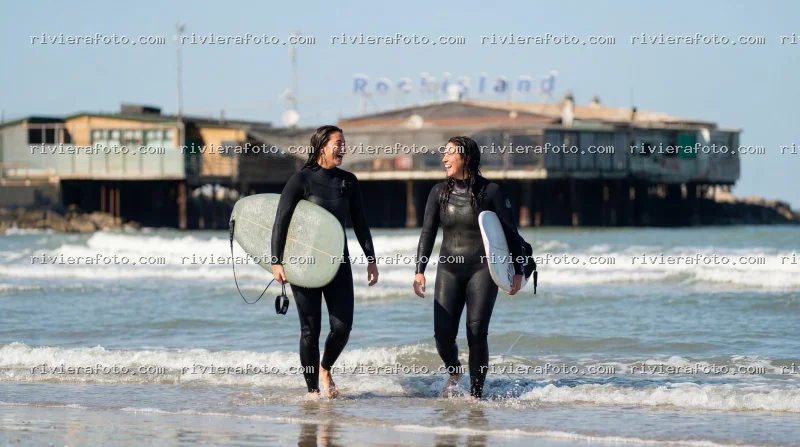 Surfiste al Rockisland di Rimini