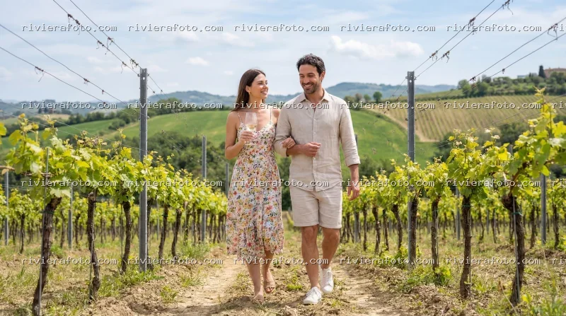 Passeggiata tra i Vigneti della Romagna, vicino a Rimini